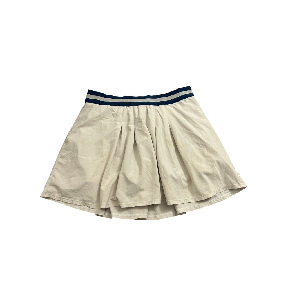 Puma Tennis Sexy Skort Womens XS Beige Excellent‎ Pleated Athletic Mini Skirt
